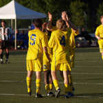 Tide celebrate Tangney's marker.