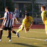 Orozco with the flying header.