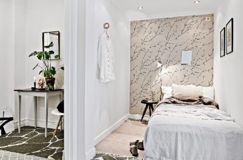Bedroom Painted Wall Idea