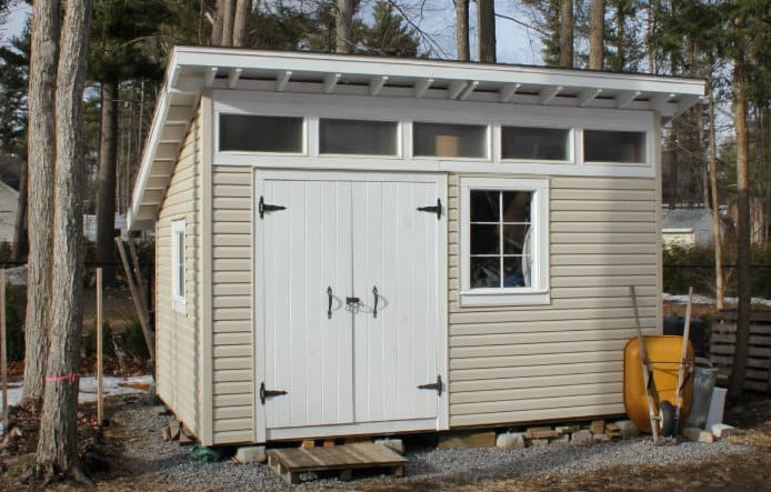 Prehung Steel Exterior Double Doors for Shed, the Strong yet Cheap Option