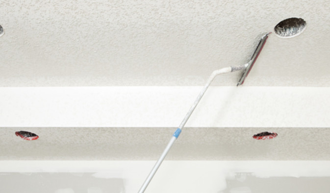 Removing Painted Popcorn Ceiling and the Things You Should Pay Attention to