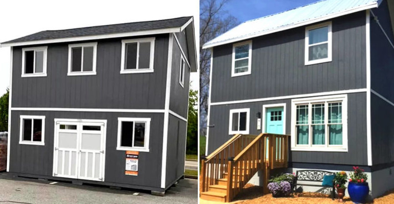 Two-Story Tuff Shed, a Simple Customizable Housing Options at Affordable Prices 1